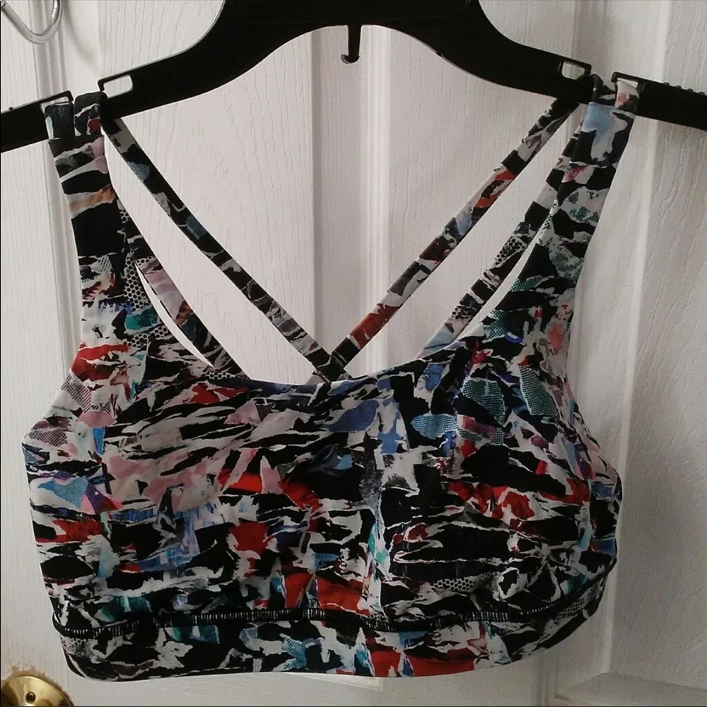 LULULEMON Free To Be Serene Sport Bra Size 8 - Picture 3 of 5